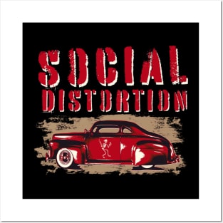 social distortion Posters and Art